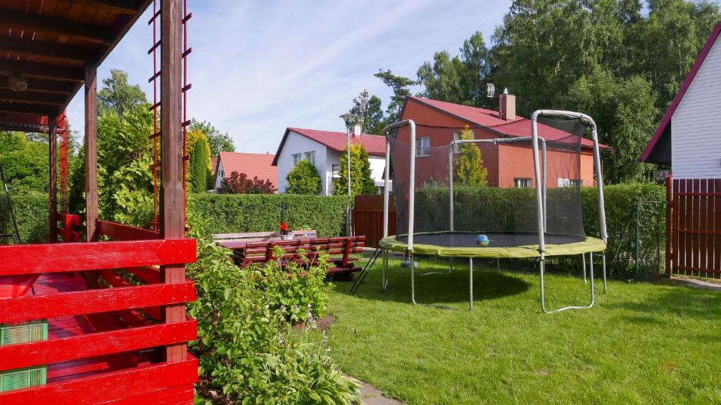 Zahrada ubytování Rowianka