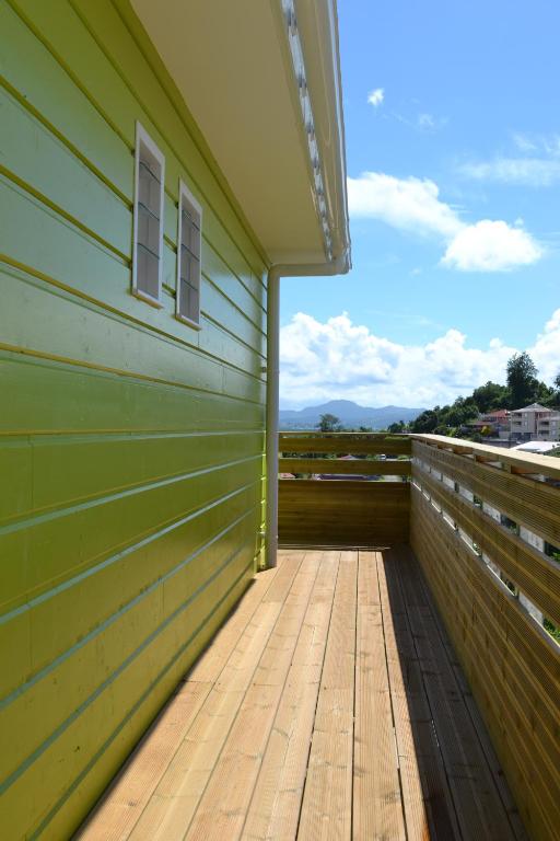 Balkón nebo terasa v ubytování LES VILLAS TARA ET ANAIS