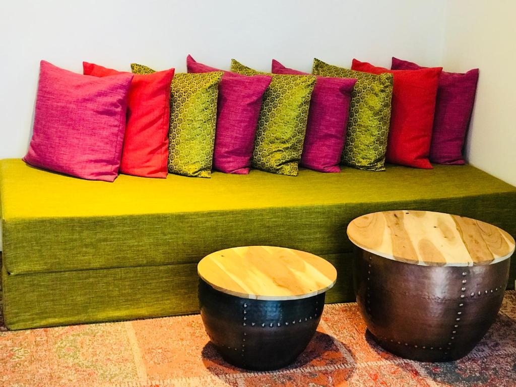 Posezení v ubytování Koto Garden Suites