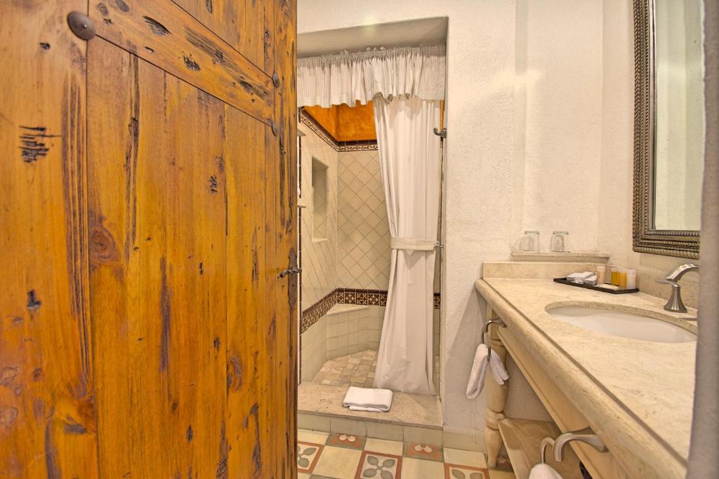 Koupelna v ubytování Hotel Casa Primavera Boutique & Spa