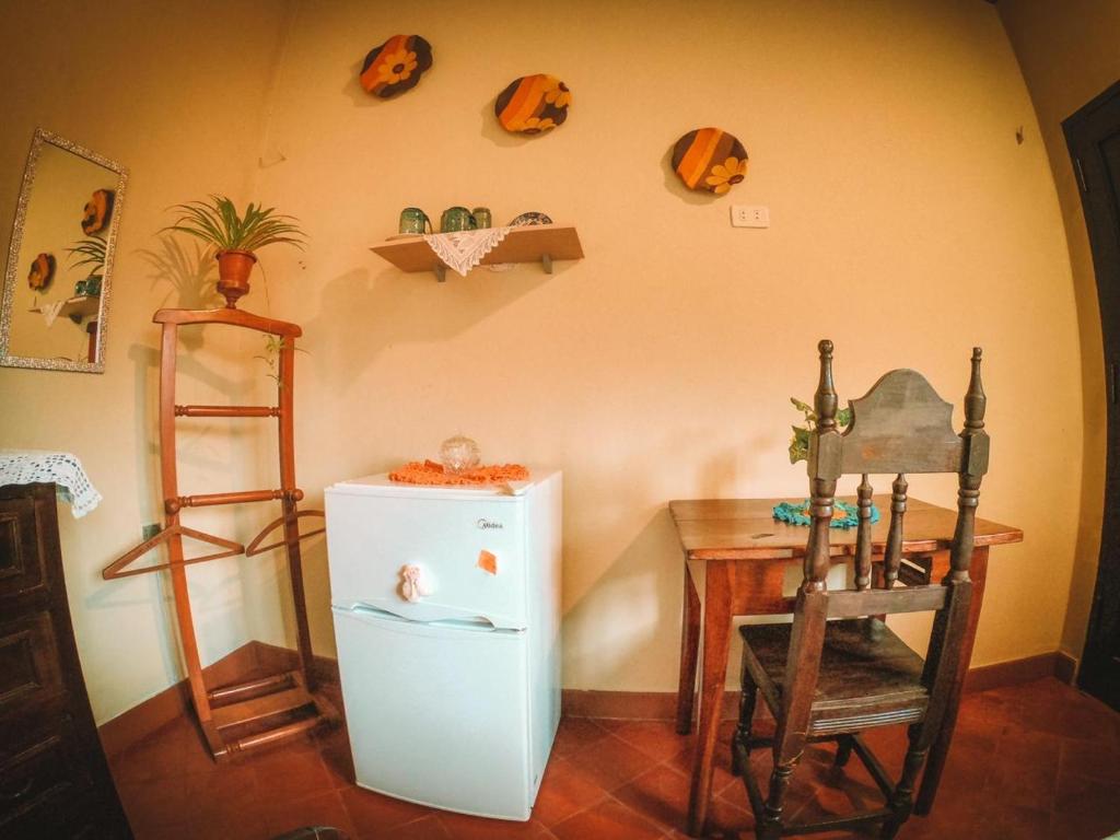 Kuchyň nebo kuchyňský kout v ubytování Hostal Mi lugar Vintage