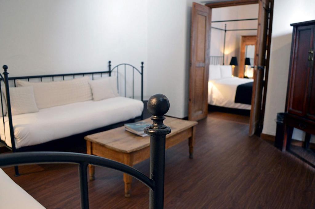 Postel nebo postele na pokoji v ubytování Casa de Los Olivos