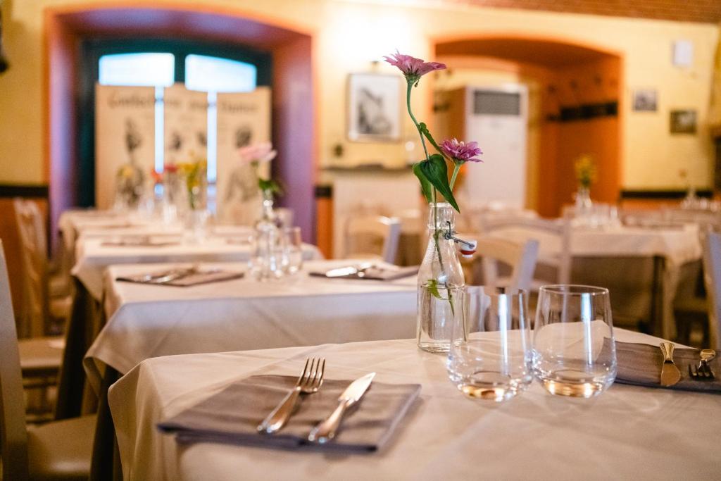 Restaurace v ubytování Le Lanterne