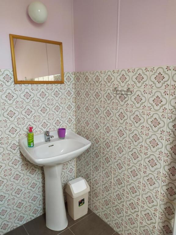Koupelna v ubytování Apartmany Bobule
