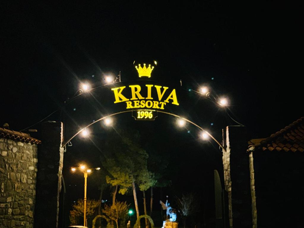 Certifikát, hodnocení, plakát nebo jiný dokument vystavený v ubytování Kriva Resort