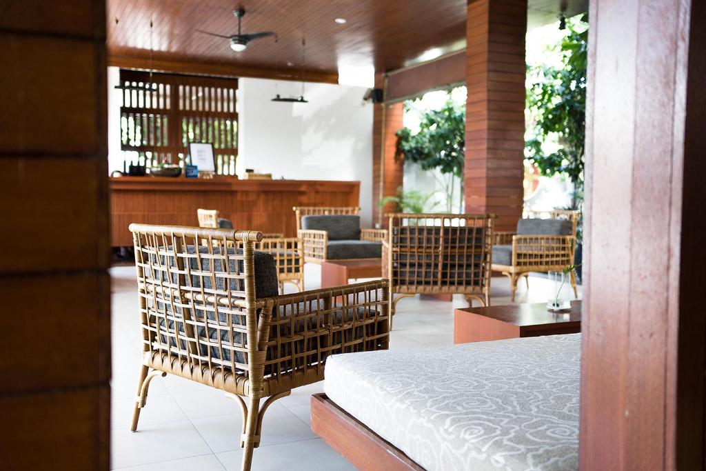 Posezení v ubytování Tri-Shawa Resort