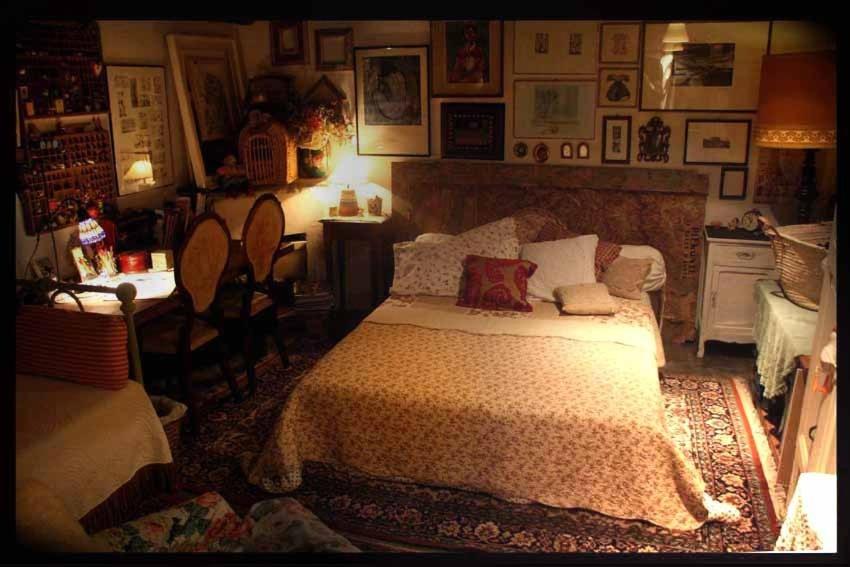 A bed or beds in a room at Alla Bastilla B&B