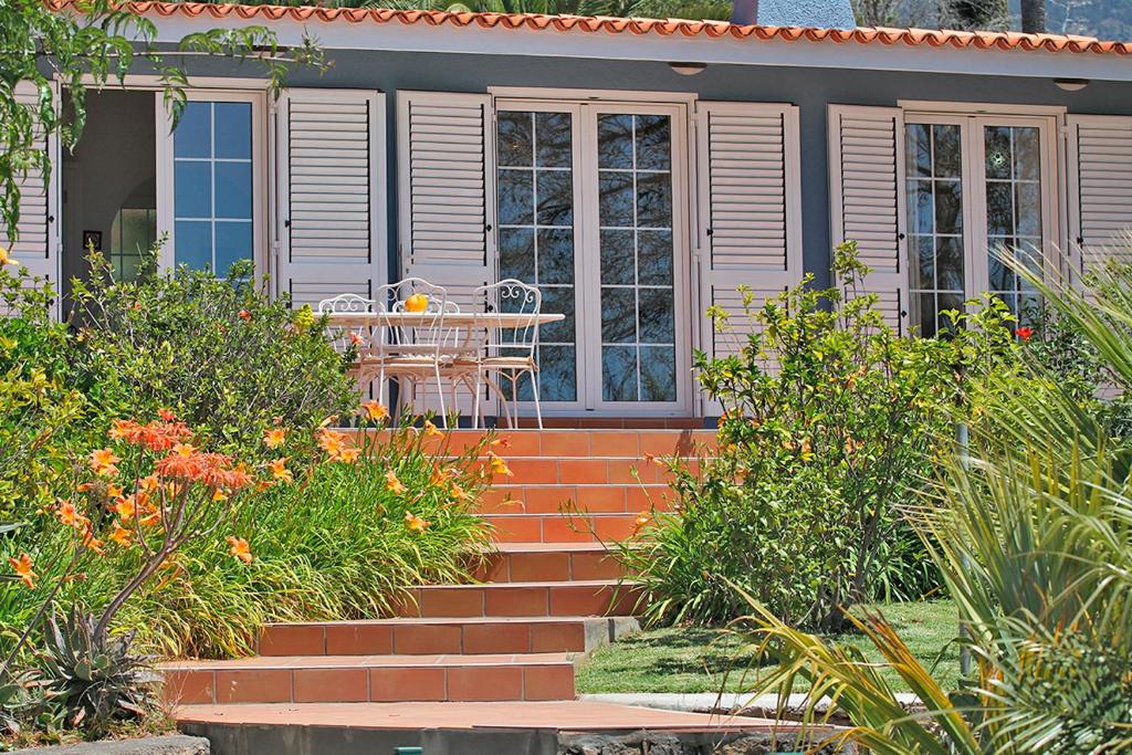 A garden outside Casa Esther
