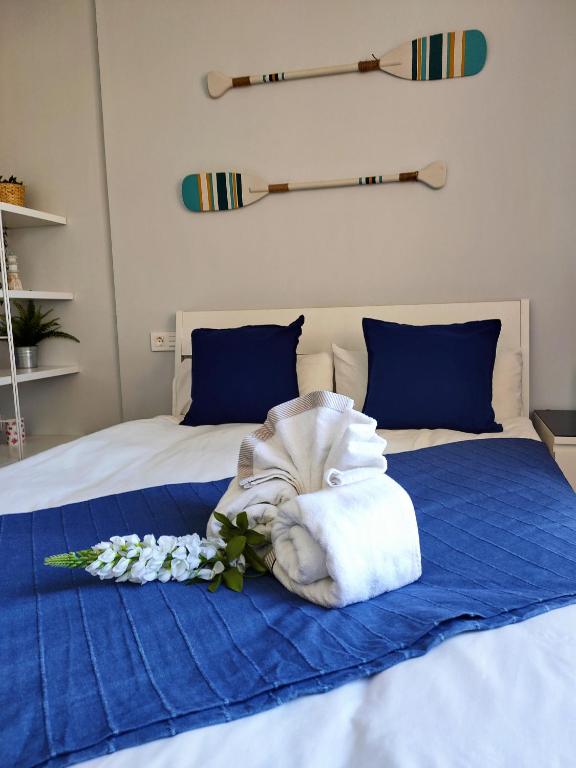 Postel nebo postele na pokoji v ubytování La Perla Apartment BY NAMASTE ELITE