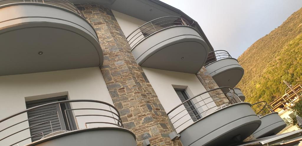 Balkón nebo terasa v ubytování Delfini Hotel