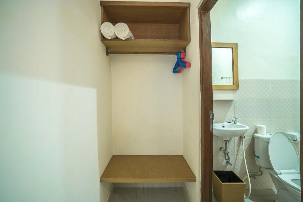 Koupelna v ubytování Odi Ode House