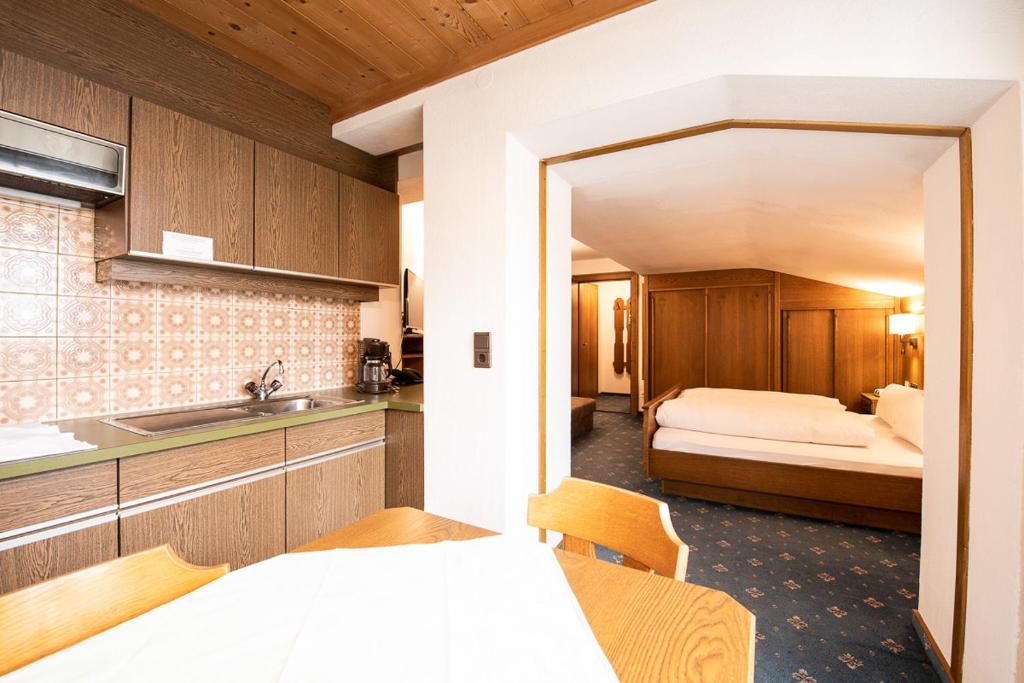 Postel nebo postele na pokoji v ubytování Haus Gamberg
