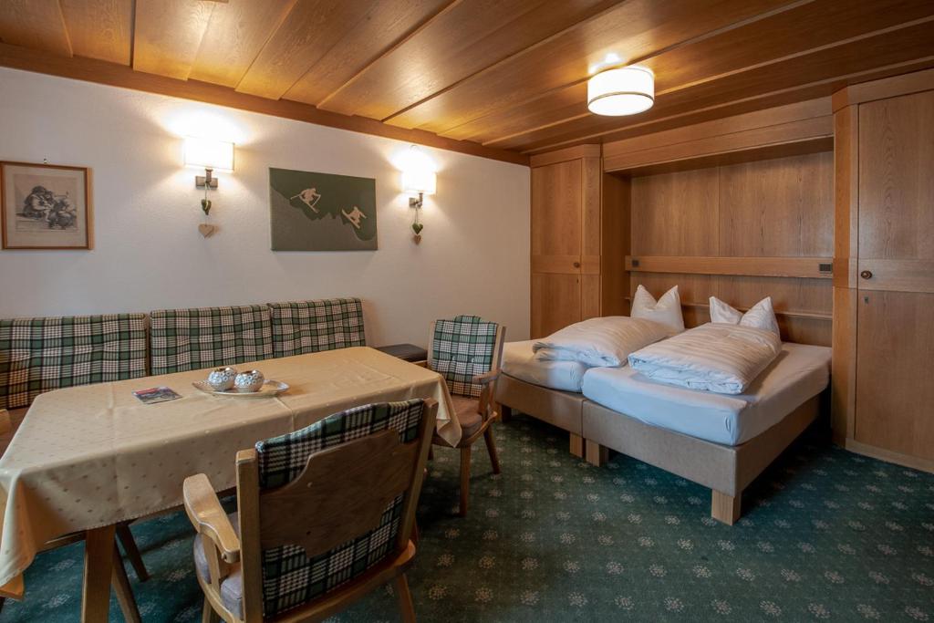 Postel nebo postele na pokoji v ubytování Haus Gamberg