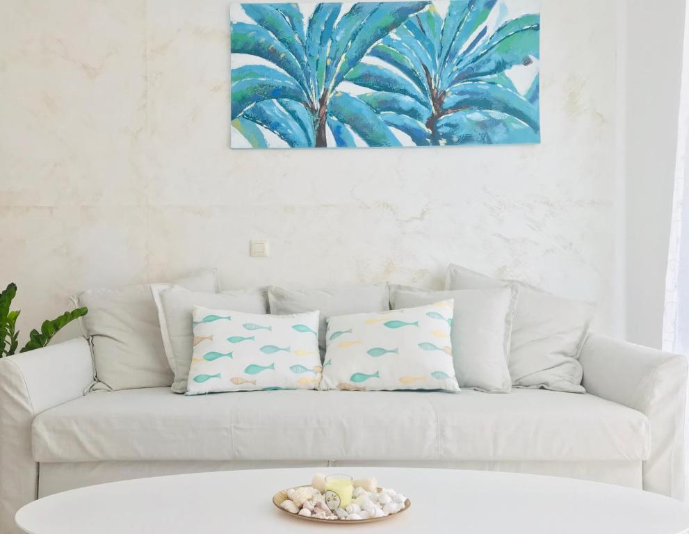 Posezení v ubytování Luxury Sea Apartment Lanzarote PaLù Holiday House