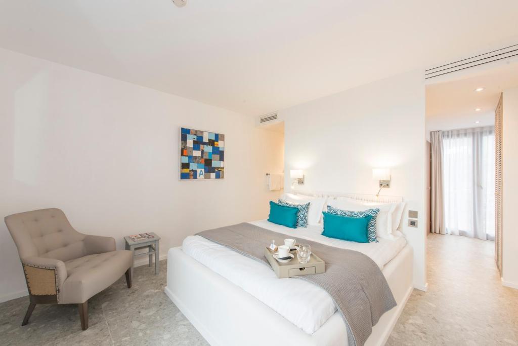 Posezení v ubytování L'Anderenis Boutique Hôtel