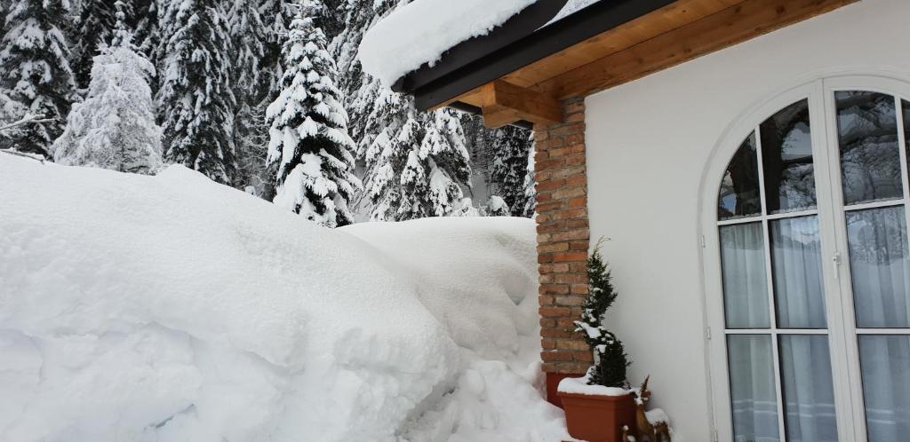 Ferienhaus Pöttler v zimě