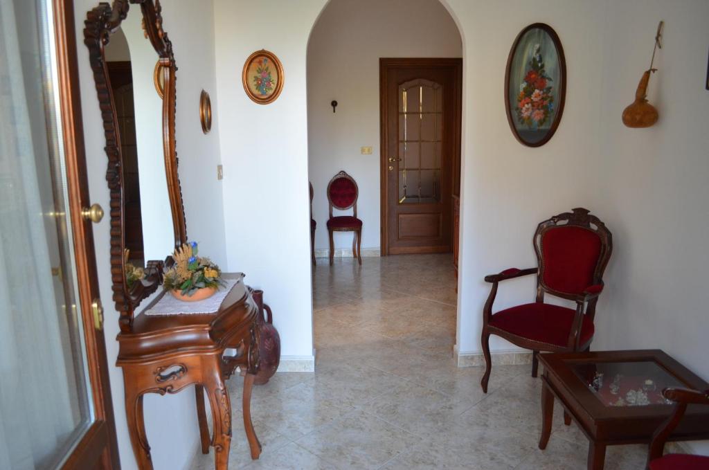 Posezení v ubytování la casa di sotto
