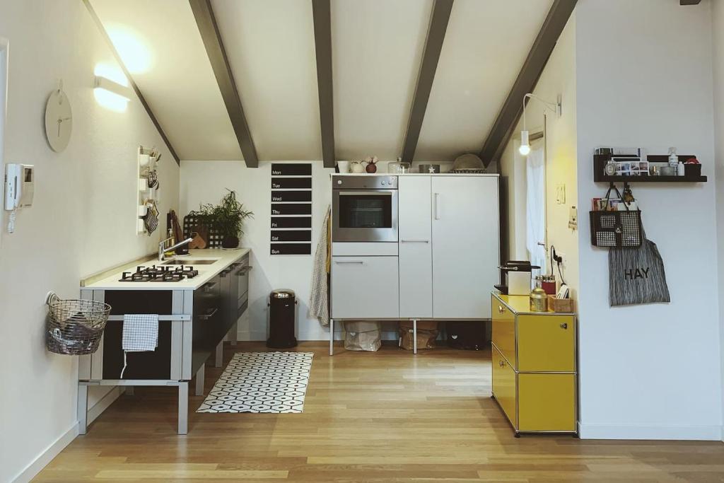Kuchyňa alebo kuchynka v ubytovaní Buonconsiglio apartment