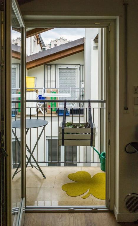 Balkón alebo terasa v ubytovaní Buonconsiglio apartment