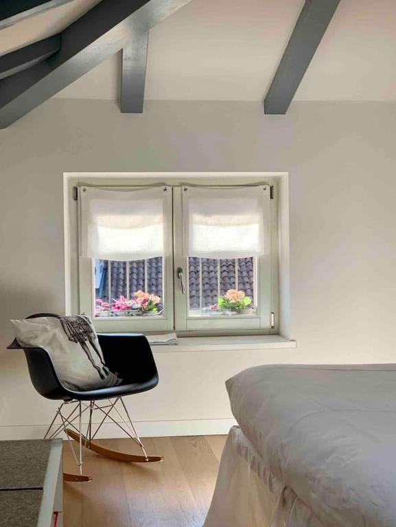 Posteľ alebo postele v izbe v ubytovaní Buonconsiglio apartment
