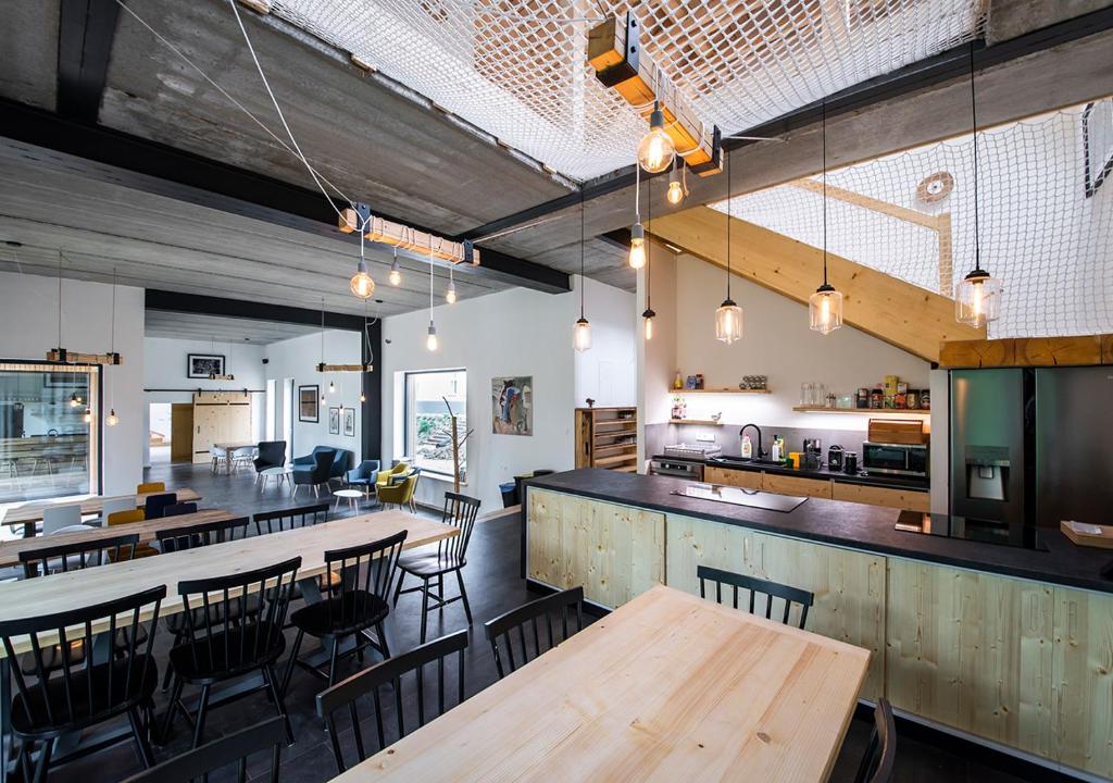 Restaurace v ubytování Samota Hojšín