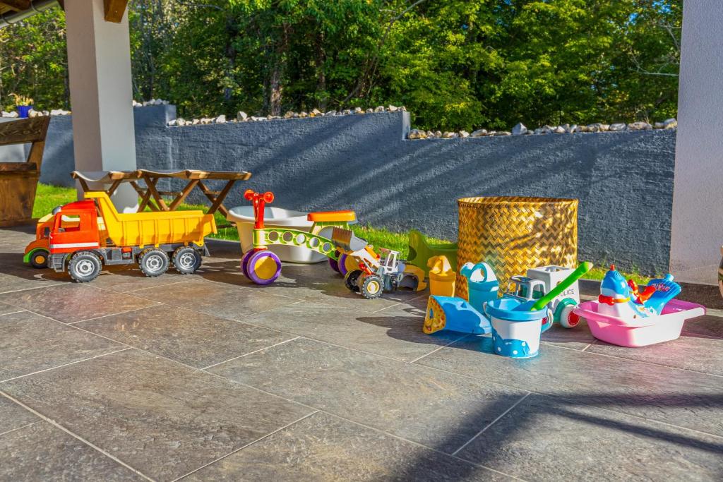 Vonkajšia záhrada v ubytovaní Villa Manta Crikvenica