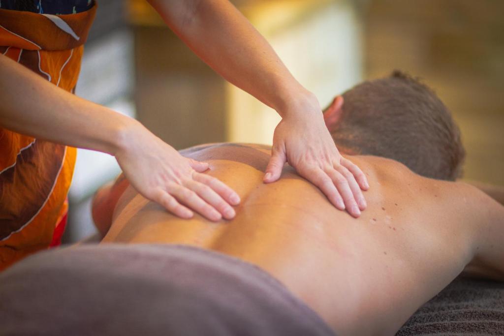Lázně a/nebo wellness v ubytování Au Jardin Des Colibris Ecolodge&Spa