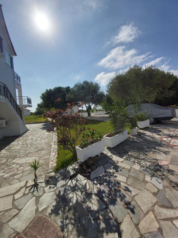 Zahrada ubytování Eva Apartments