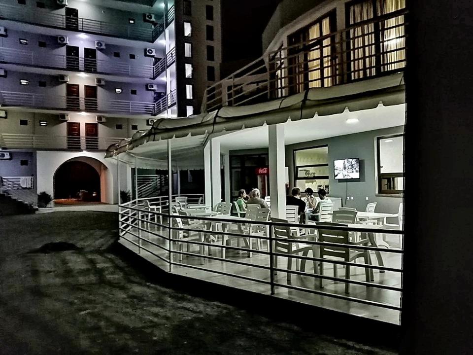 Balkón nebo terasa v ubytování Hotel Medusa