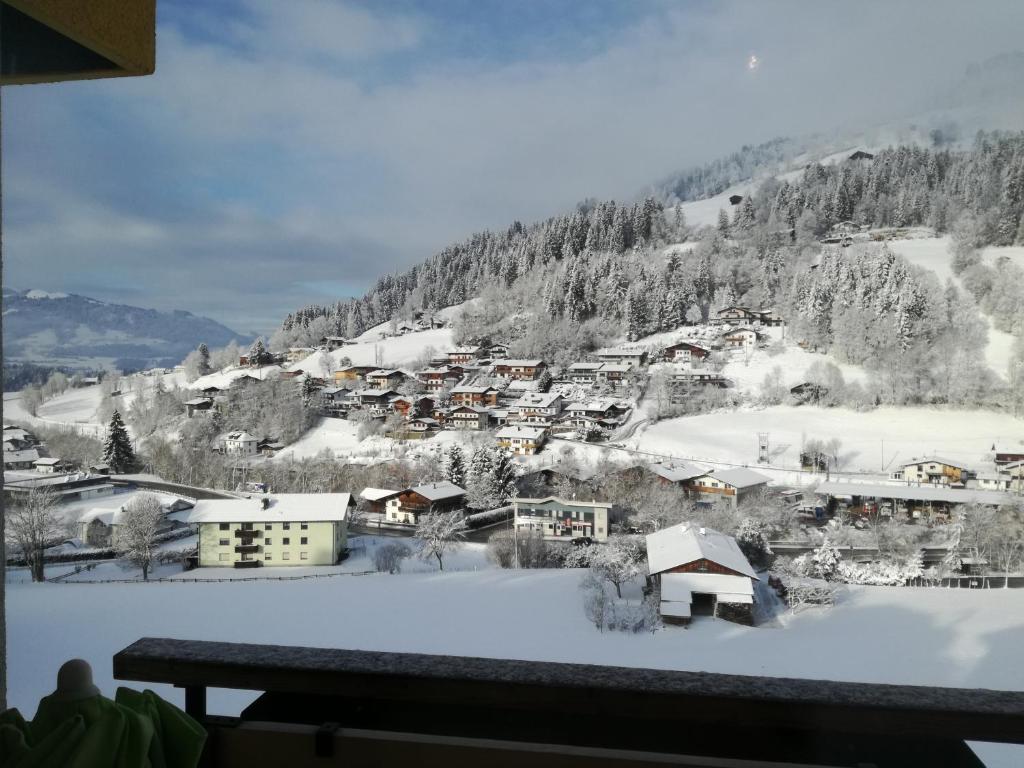 Widok na góry z tego apartamentu