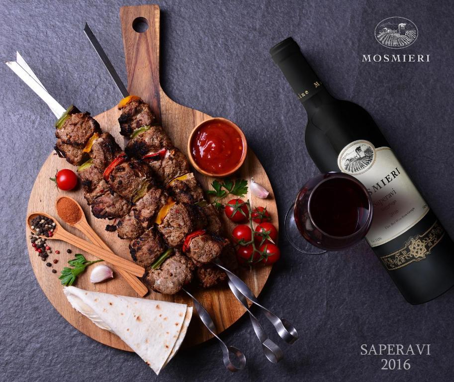 Nápoje v ubytování Château Mosmieri Hotel & Winery