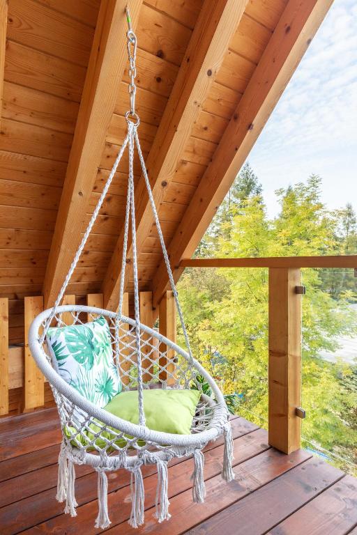 Balkón alebo terasa v ubytovaní Apartament Hanka PREMIUM Zakopane