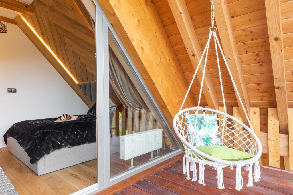Posteľ alebo postele v izbe v ubytovaní Apartament Hanka PREMIUM Zakopane
