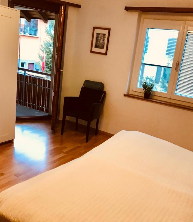 Postel nebo postele na pokoji v ubytování Konditor B & B