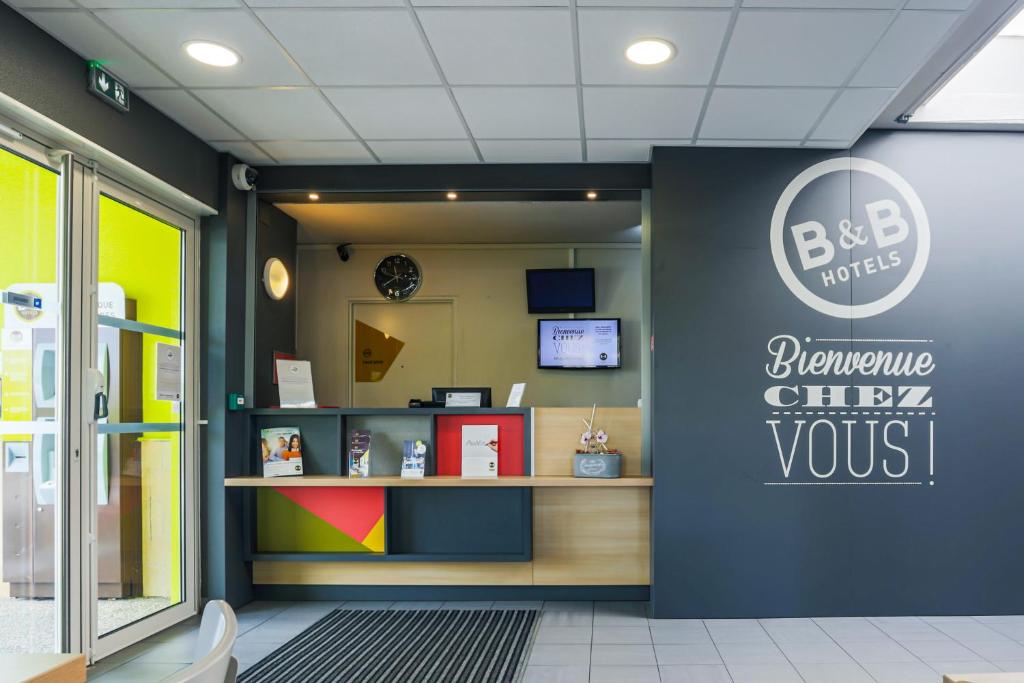 Certifikát, hodnocení, plakát nebo jiný dokument vystavený v ubytování B&B HOTEL Metz Semécourt