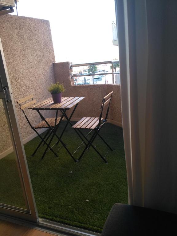 Balkón nebo terasa v ubytování Apartamento Puertoplaya I