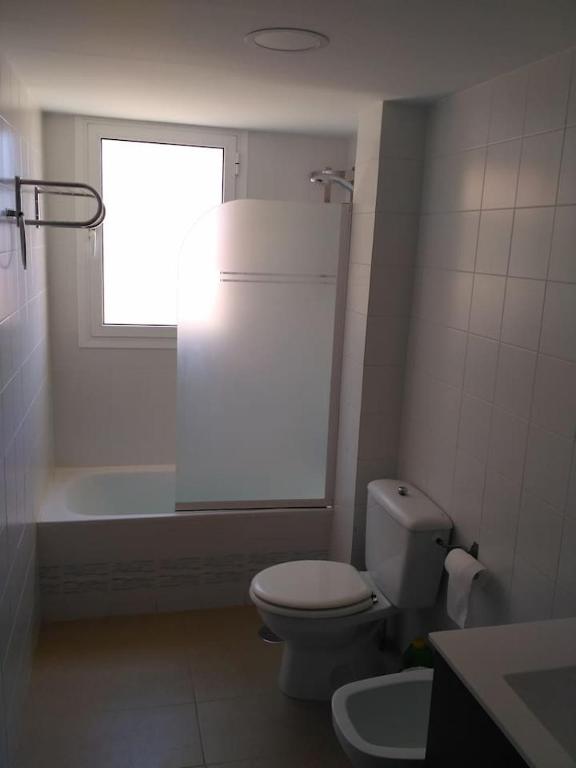 Koupelna v ubytování Apartamento Puertoplaya I