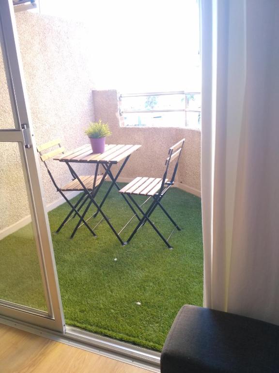 Patio nebo venkovní prostory v ubytování Apartamento Puertoplaya I