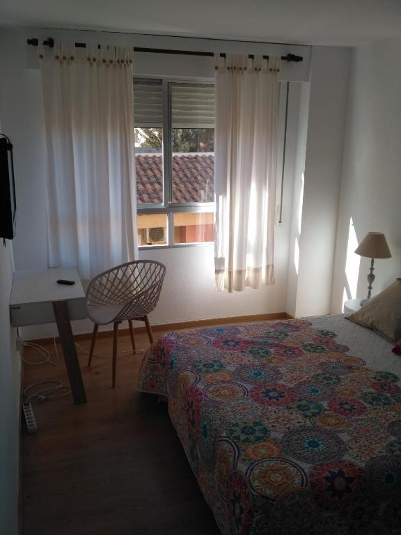 Postel nebo postele na pokoji v ubytování Apartamento Puertoplaya I