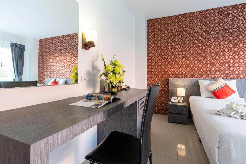 Posezení v ubytování The Thames Pool Access Resort & Villa - SHA Extra Plus