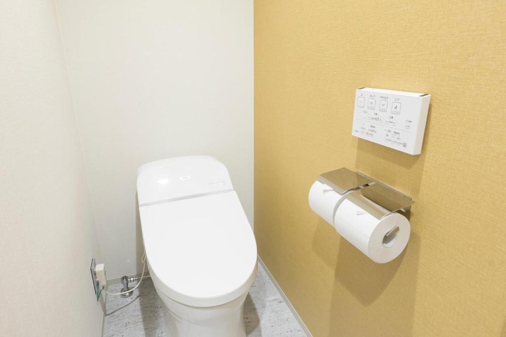 Koupelna v ubytování M's Hotel Sanjo Omiya