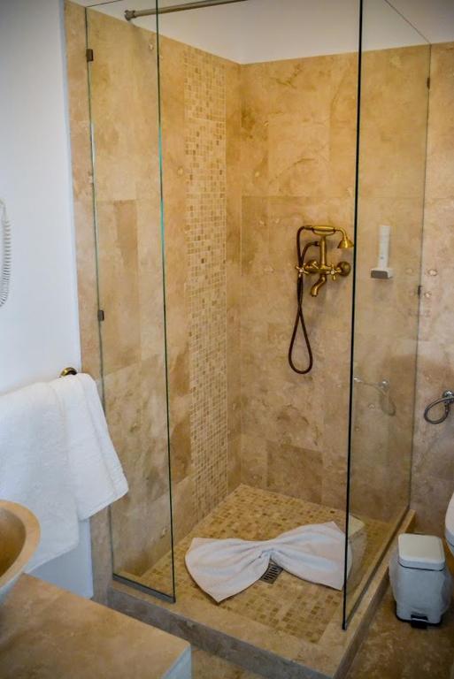 Koupelna v ubytování Hotel Coquette
