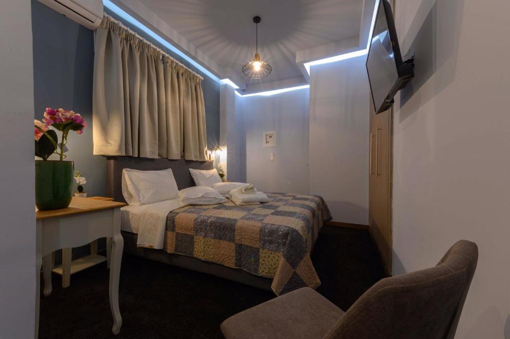 Postel nebo postele na pokoji v ubytování Central Rooms