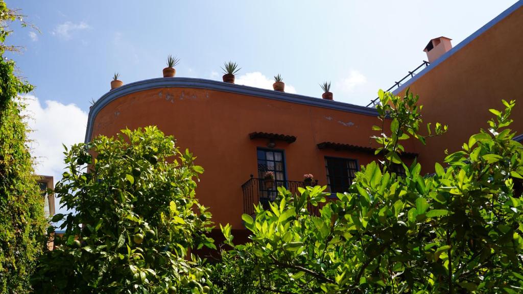 Budova, kde se bed and breakfast nachází
