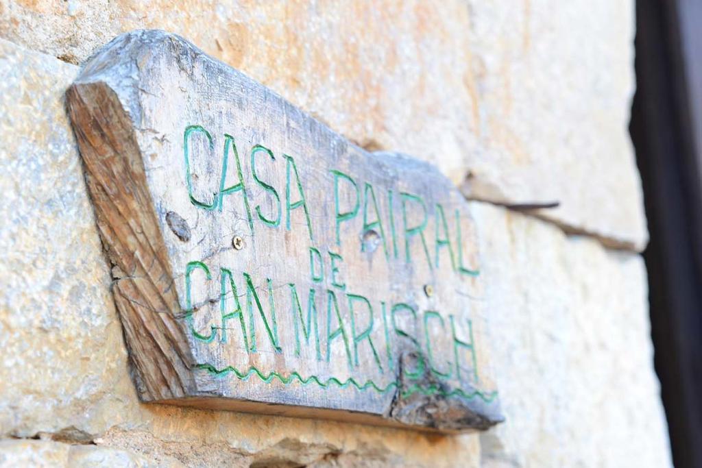 Certifikát, hodnocení, plakát nebo jiný dokument vystavený v ubytování Can Marisch La Casa Pairal