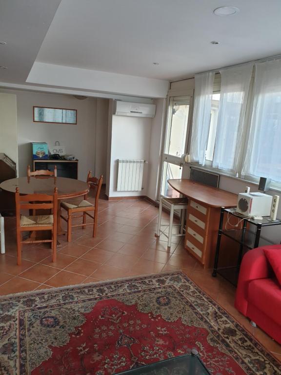 Posezení v ubytování casa mia