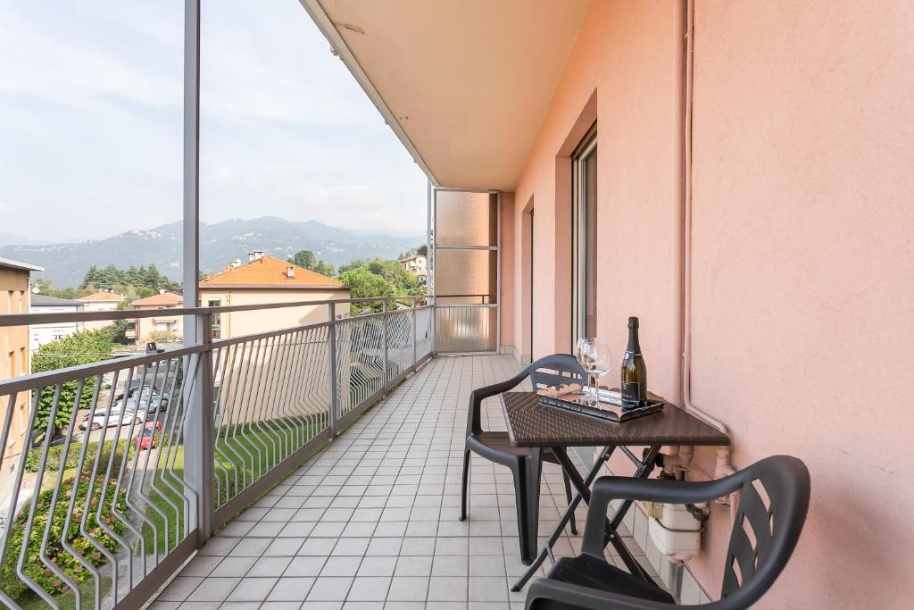 Výhľad na hory alebo výhľad na hory priamo z apartmánu