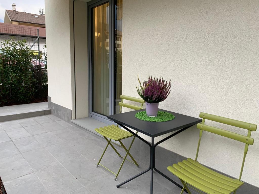 Balkón nebo terasa v ubytování Agordo Suite