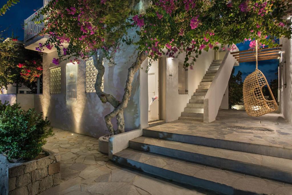Zahrada ubytování Delmar Apartments & Suites Milos - Delmar Collection