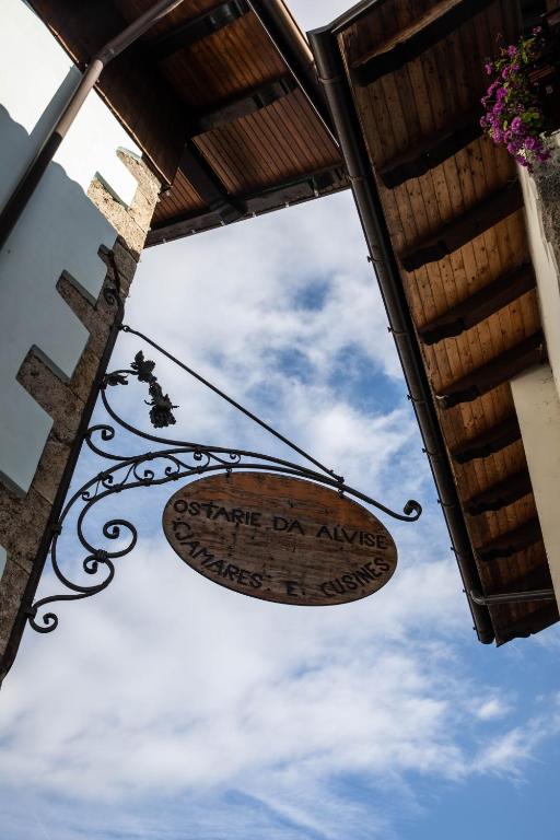 Certifikát, hodnocení, plakát nebo jiný dokument vystavený v ubytování Osteria Da Alvise